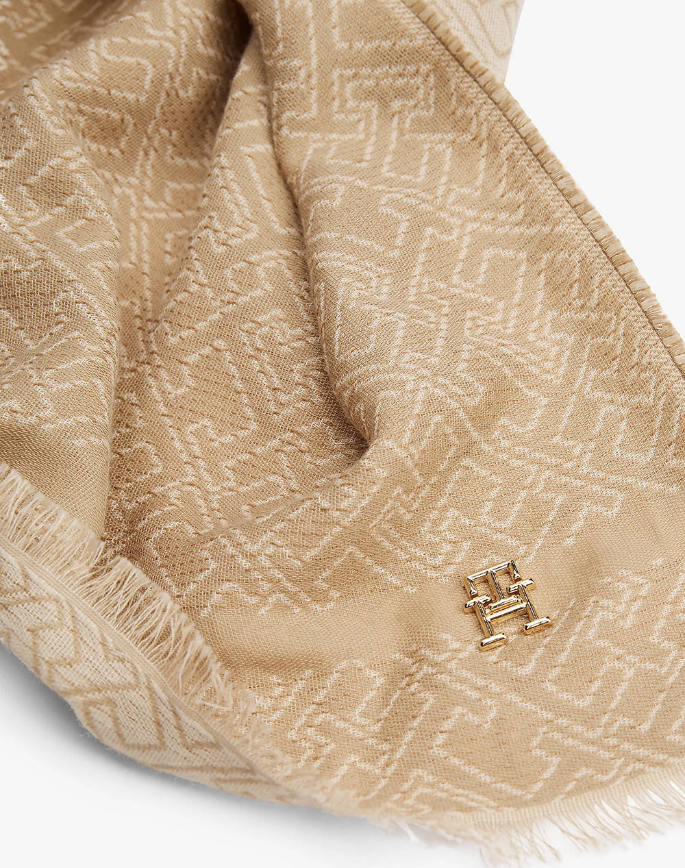 TOMMY HILFIGER TH MONOGRAM SCARF