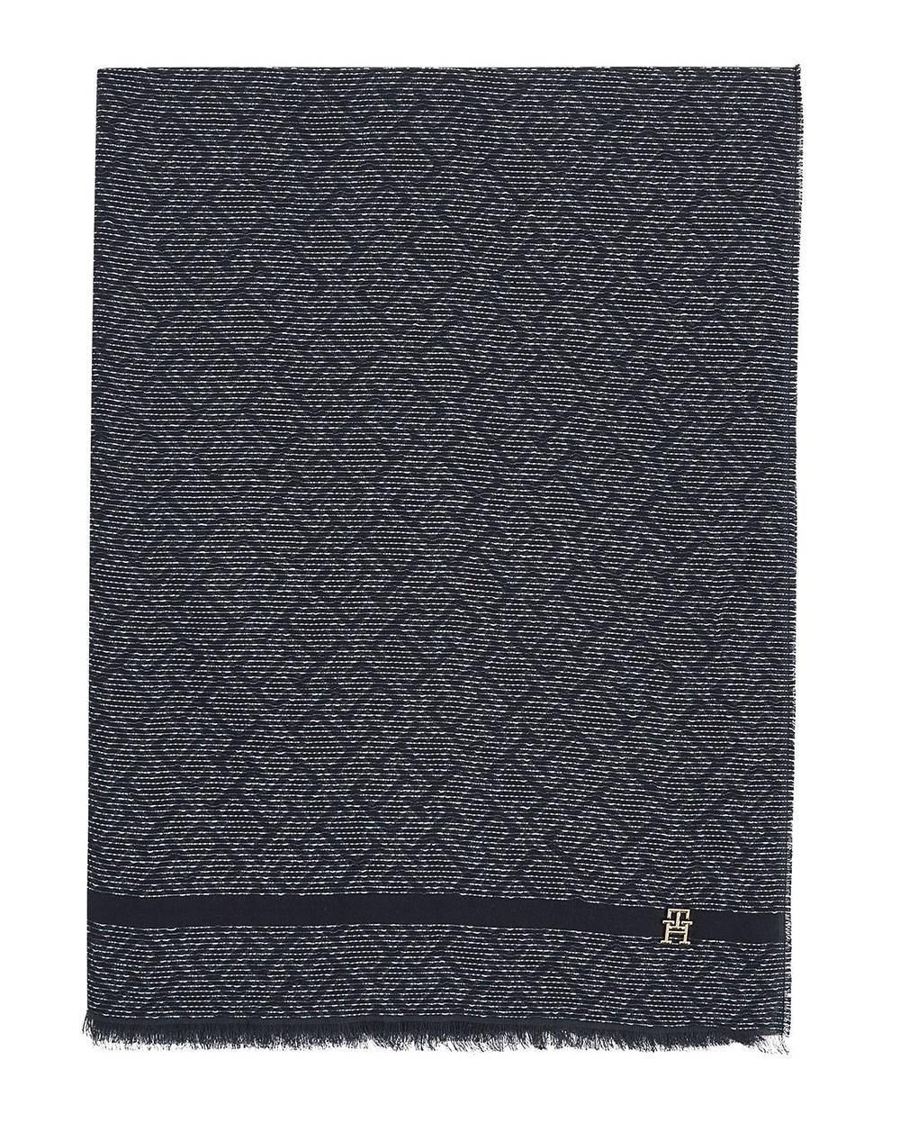 TOMMY HILFIGER TH MONOGRAM SCARF