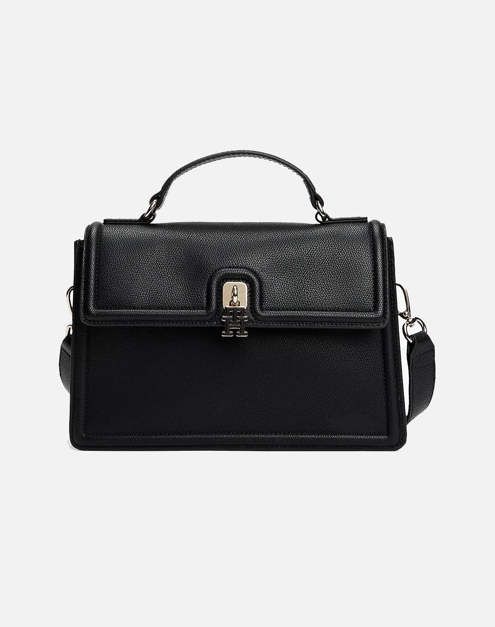 TOMMY HILFIGER TH ETERNITY MINI SATCHEL (Dimensiuni: 25.5 x 7.5 x 17.5cm.)