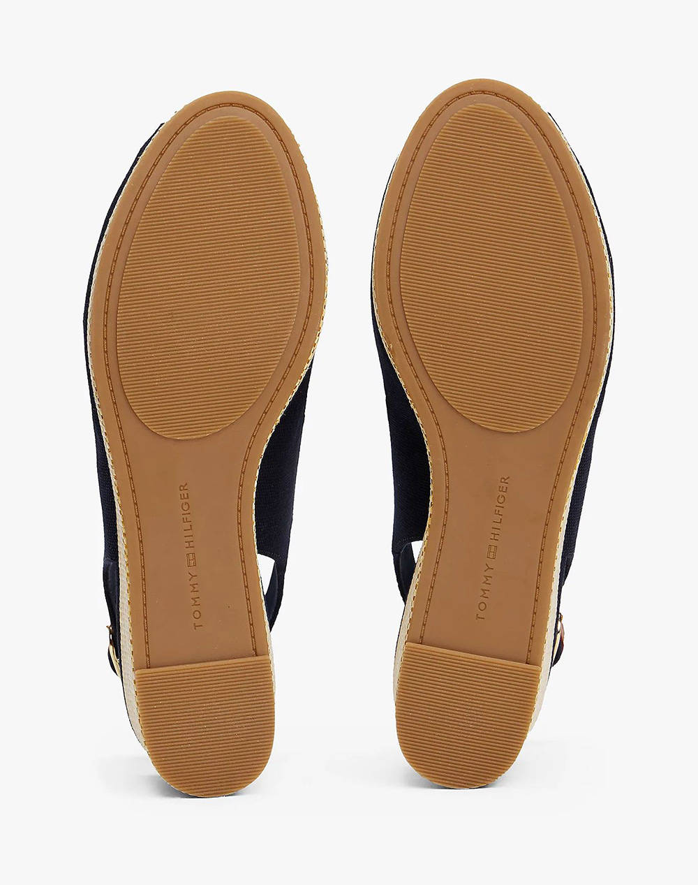 TOMMY HILFIGER FLAG MID WEDGE ESPAD SLINGBACK