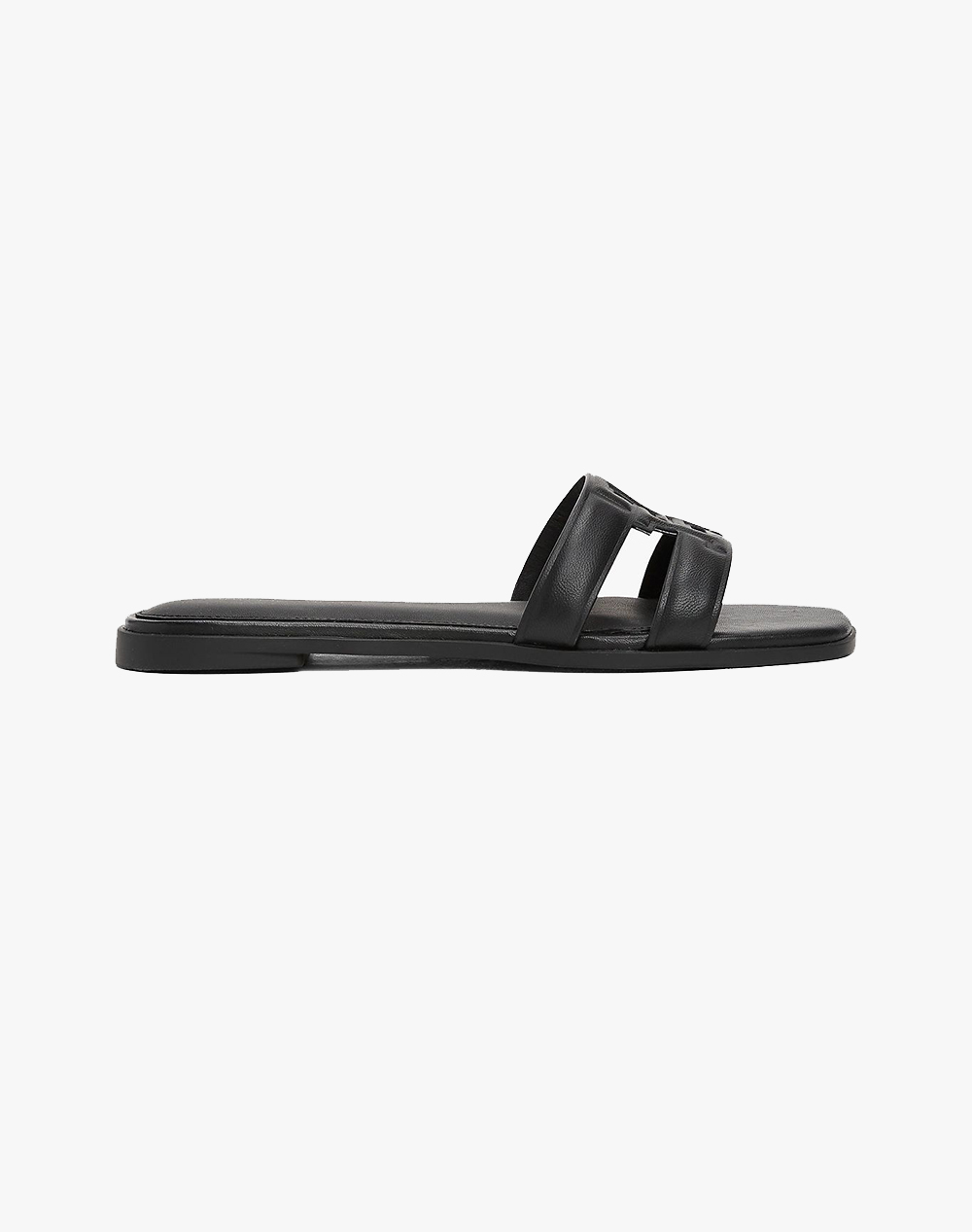 TOMMY HILFIGER TH LOGO STRAP MULE
