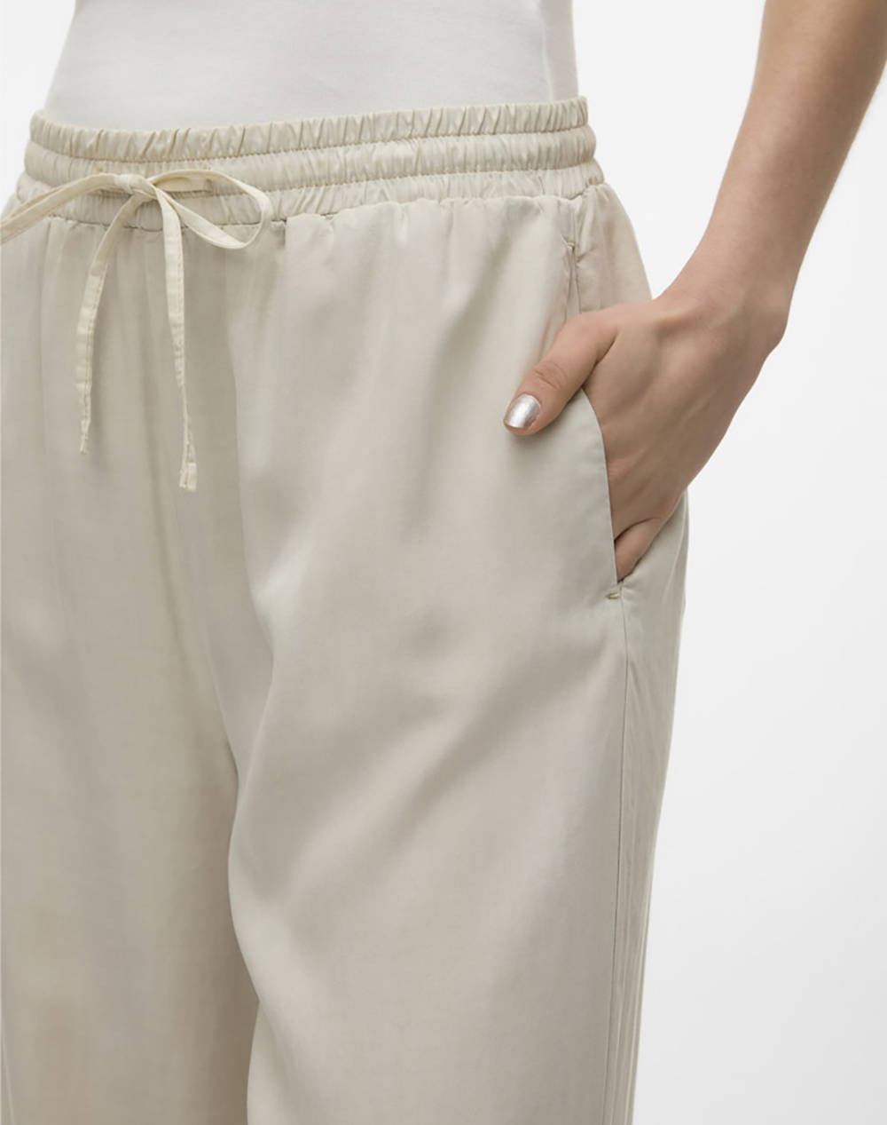VERO MODA VMBREE HW LONG LOOSE TENCEL PANTS GA