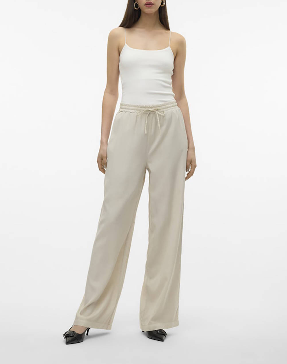 VERO MODA VMBREE HW LONG LOOSE TENCEL PANTS GA