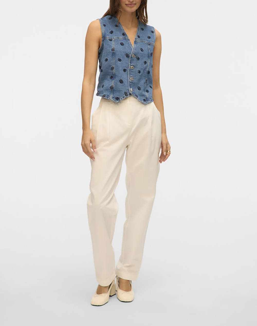 VERO MODA VMCHIRA MW BARREL PANT