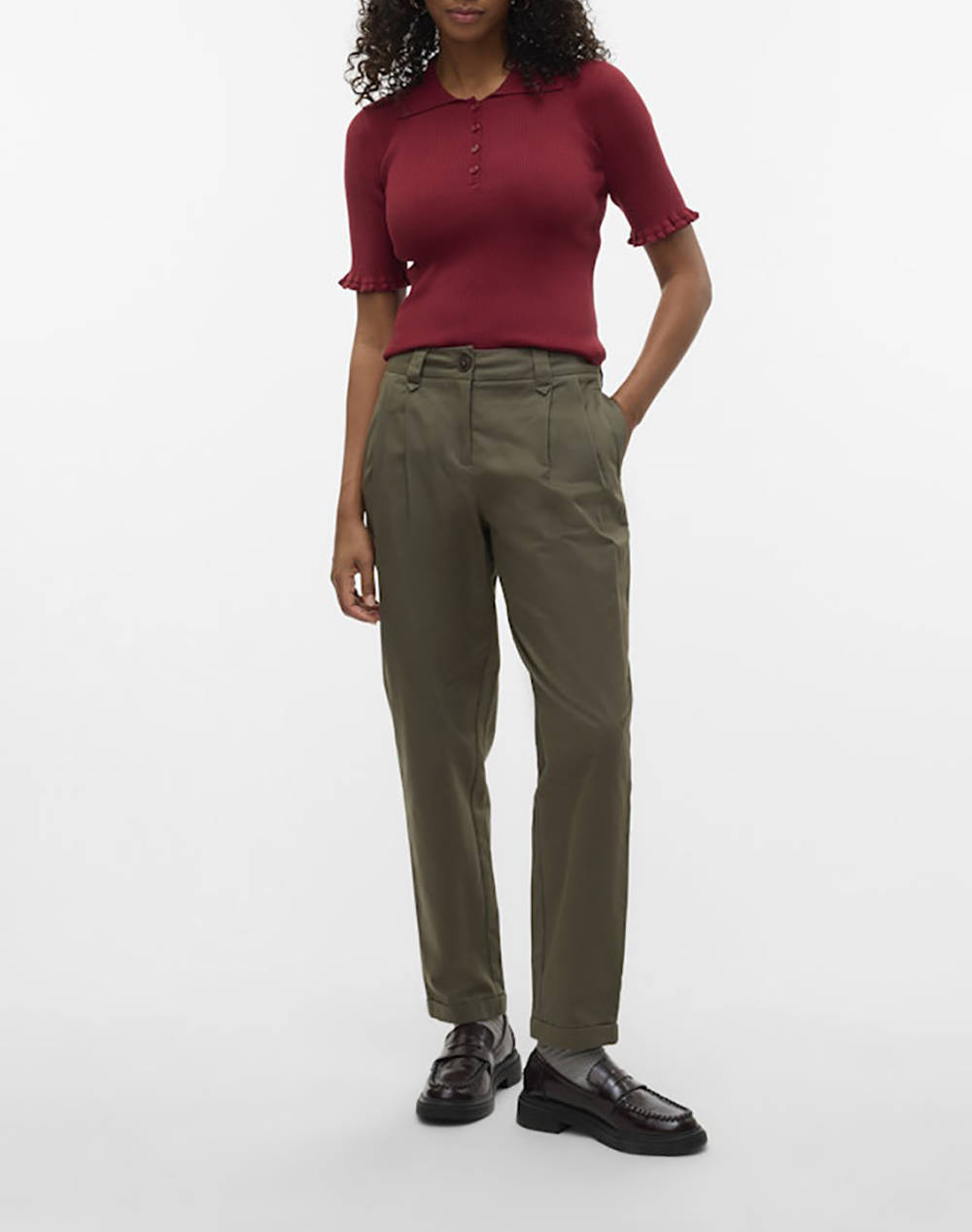 VERO MODA VMCHIRA MW BARREL PANT
