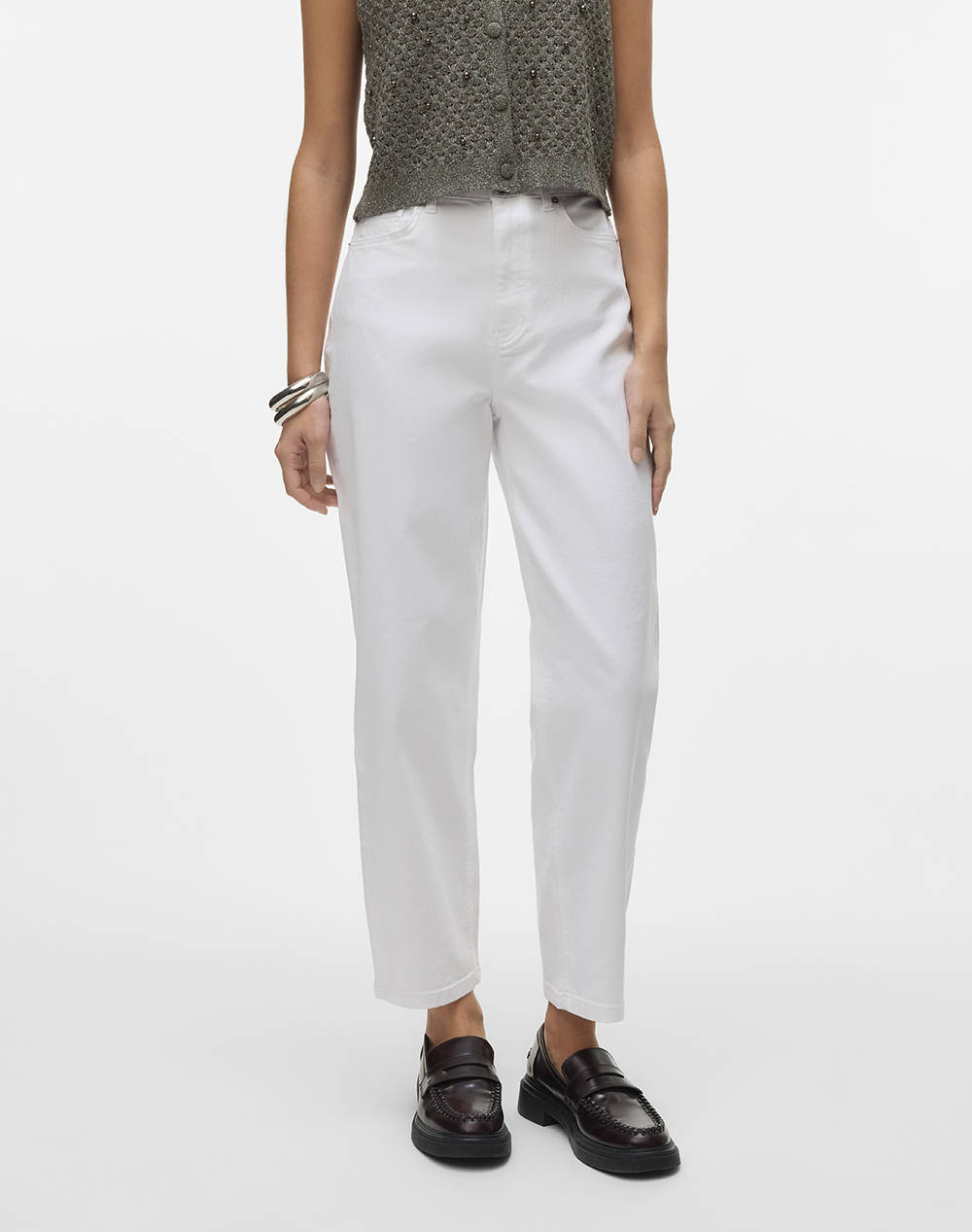 VERO MODA VMLIA HR BARREL DNM JEANS VI410