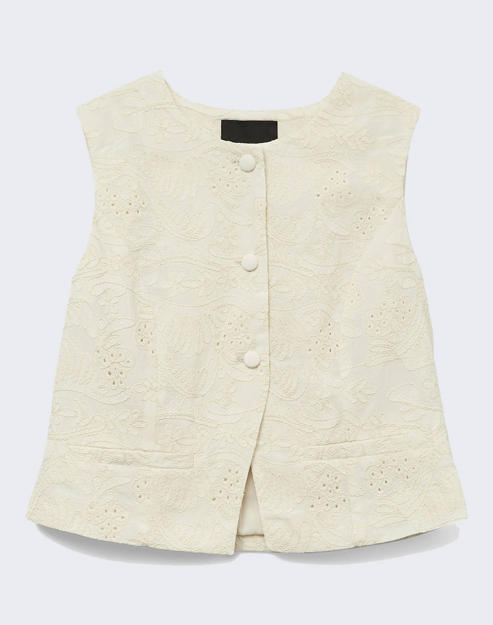 VERO MODA VMELINE SL SHORT EMBR WAISTCOAT
