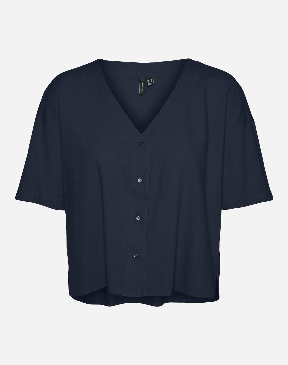 VERO MODA VMMYMILO 2/4 V-NECK SHIRT WVN GA