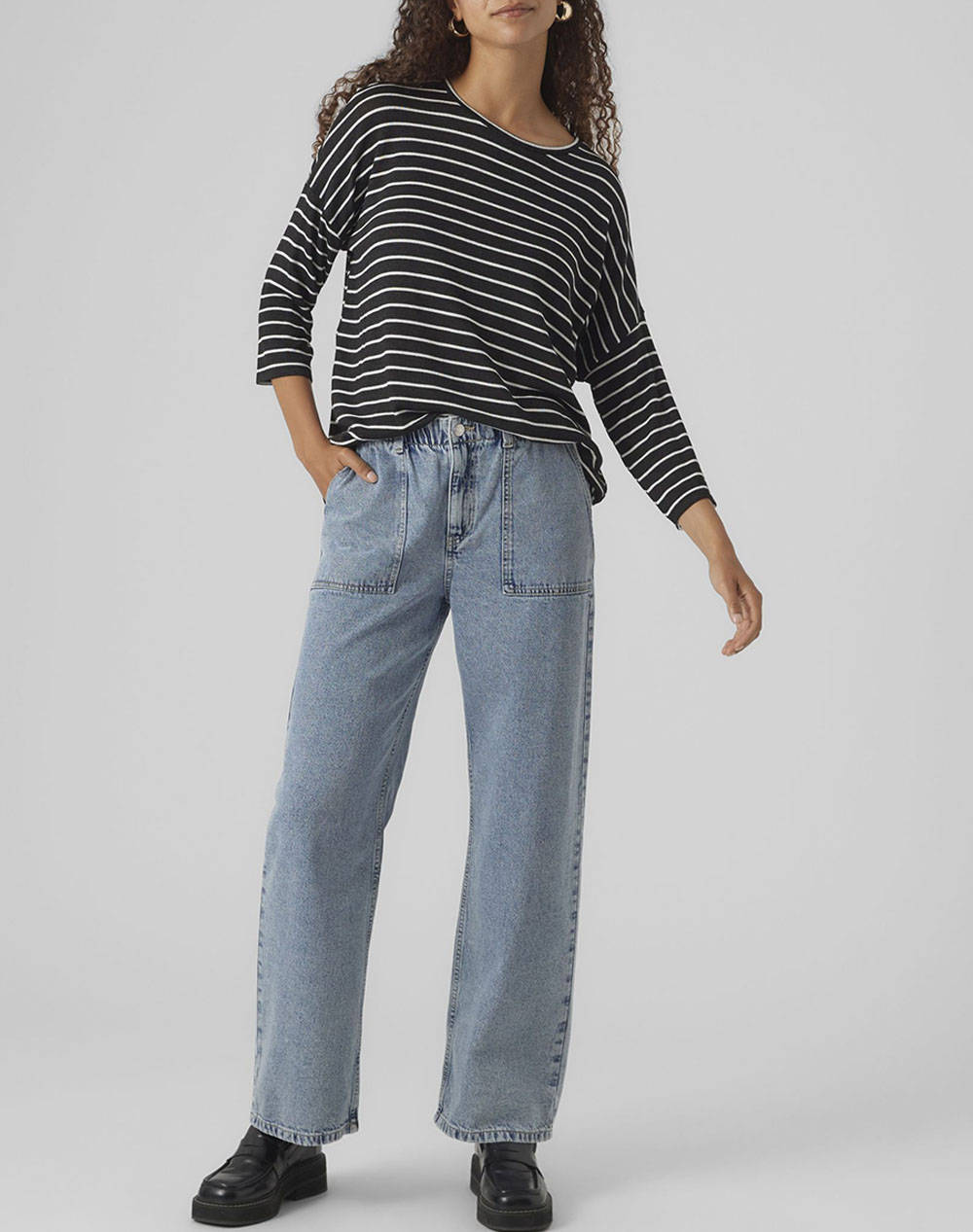 VERO MODA VMBRIANNA 3/4 PULLOVER BOO REP