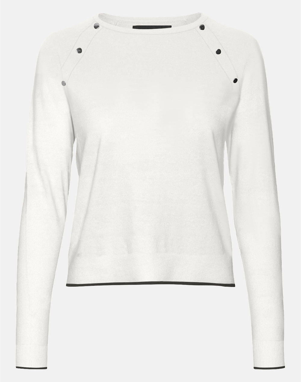 VERO MODA VMALMA LS O-NECK RAGLAN PULLOVER BOO