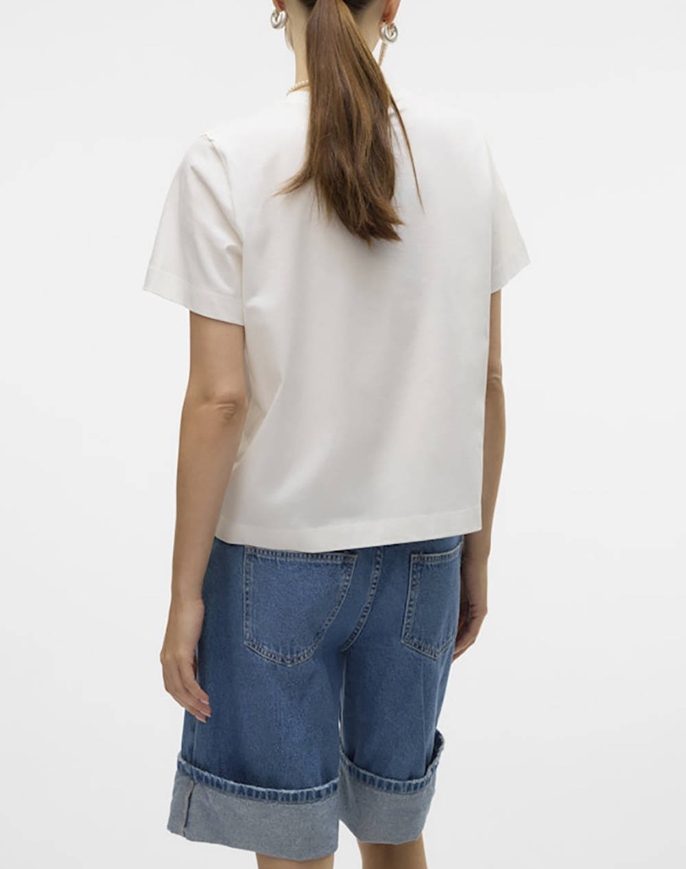VERO MODA VMSOLVEI METTE SS TOP BOX JRS SPE GA