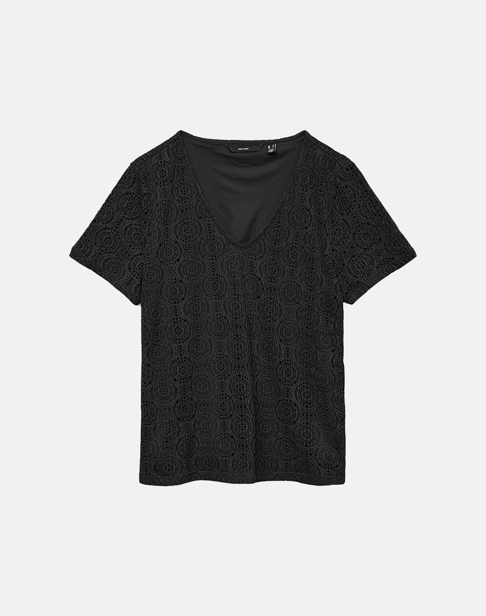 VERO MODA VMMAYA SS V NECK TOP JRS