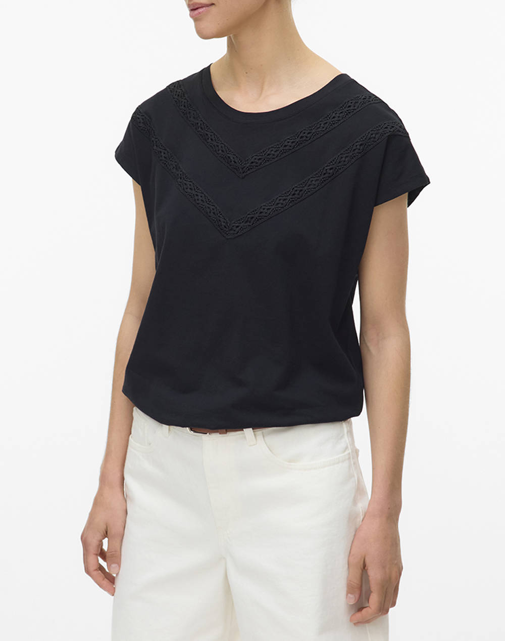 VERO MODA VMPANNA AVA SS TOP JRS
