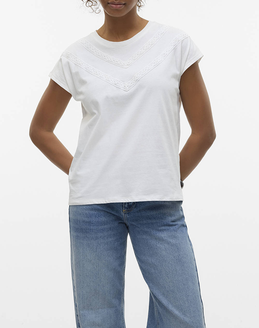 VERO MODA VMPANNA AVA SS TOP JRS
