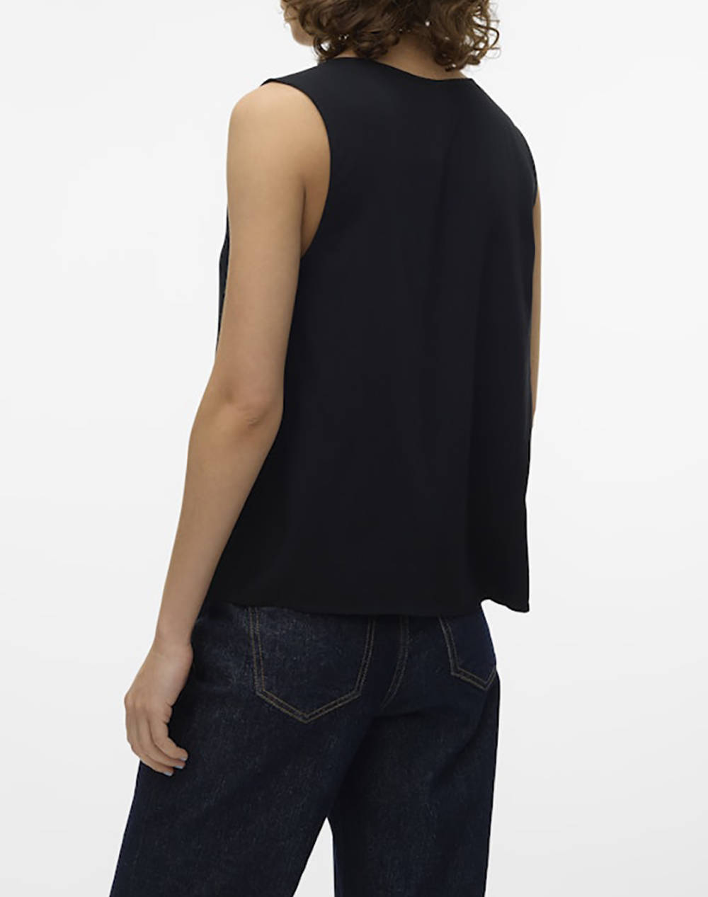 VERO MODA VMEASY JOY S/L V-NECK TOP WVN GA