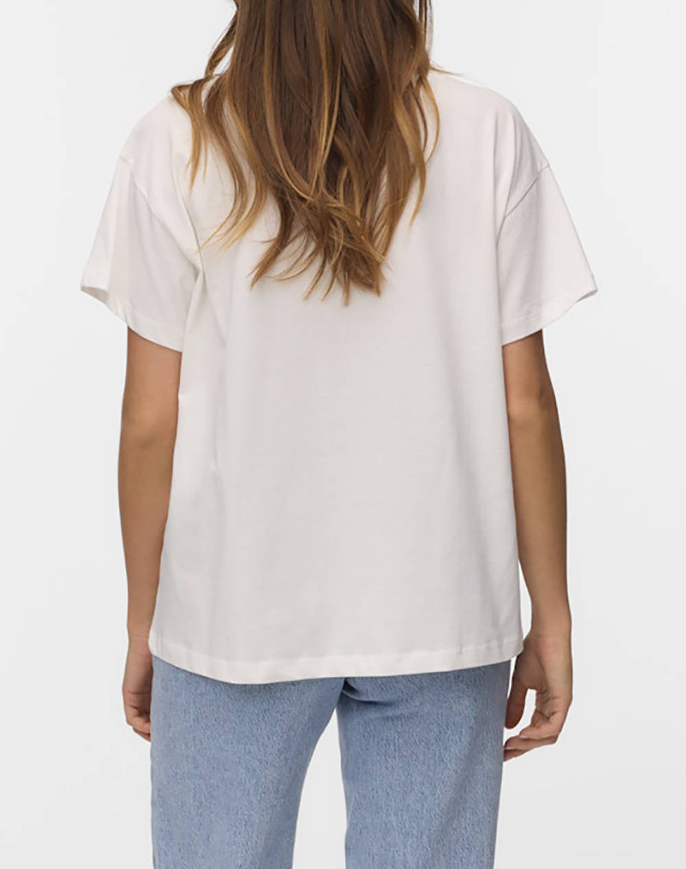 VERO MODA VMDINA S/S BOAT NECK TOP JRS BTQ GA