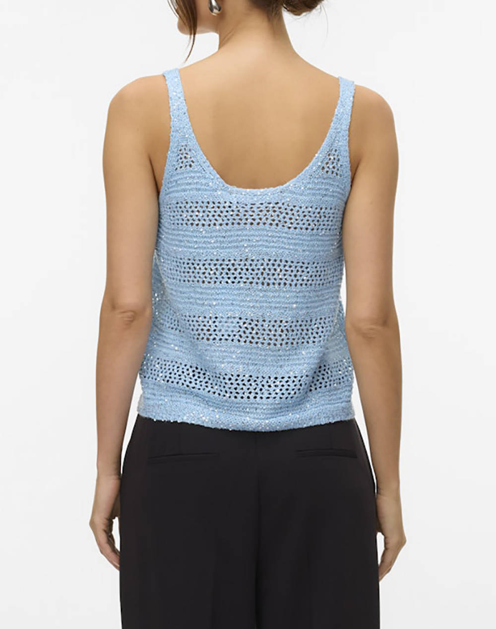 VERO MODA VMLEILANI STRIPE SL U-NECK TOP