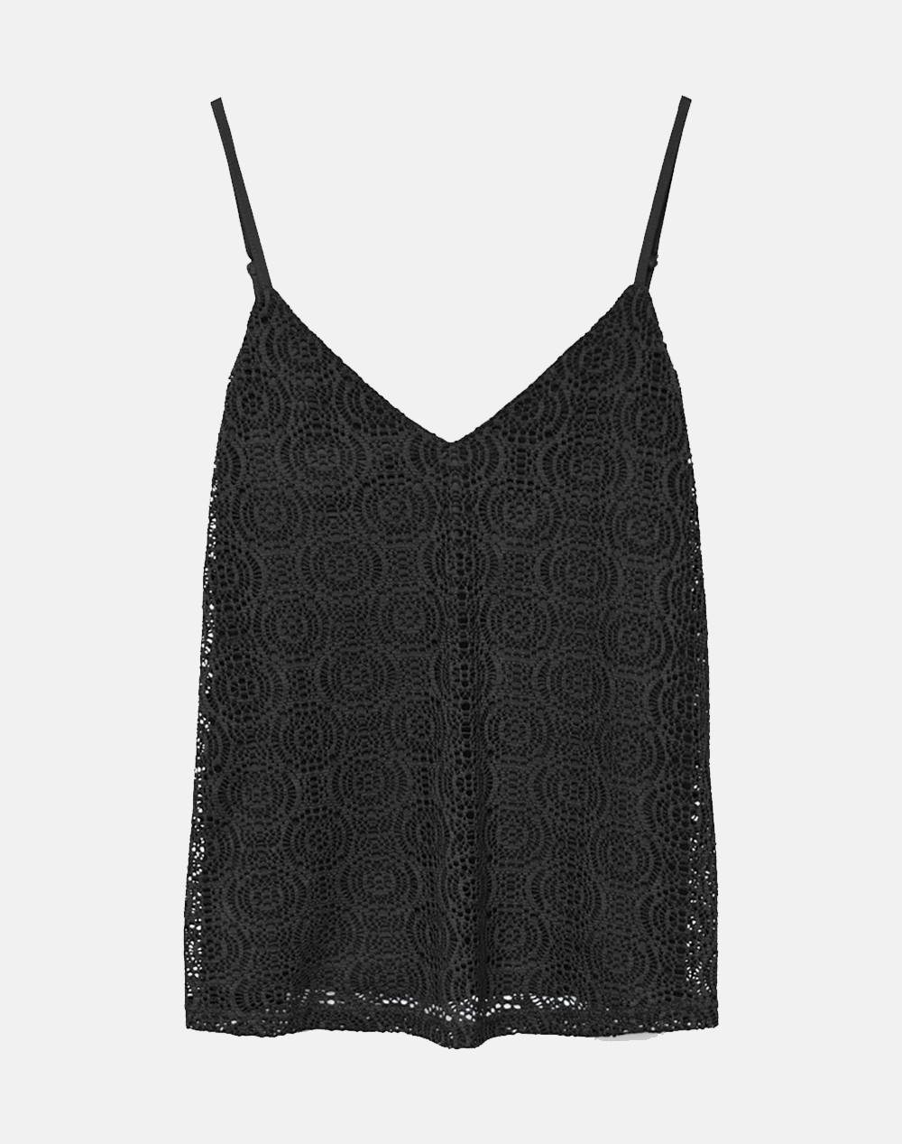 VERO MODA VMMAYA V-NECK SINGLET TOP JRS