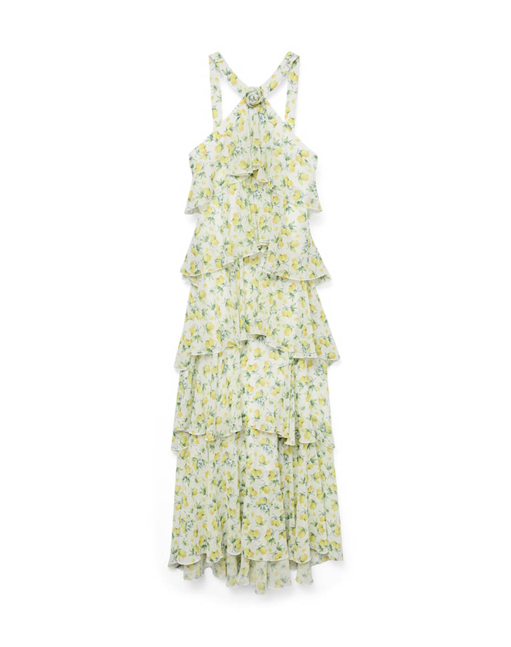 VERO MODA VMFELICIA SL RUFFLE MAXI DRESS EXP