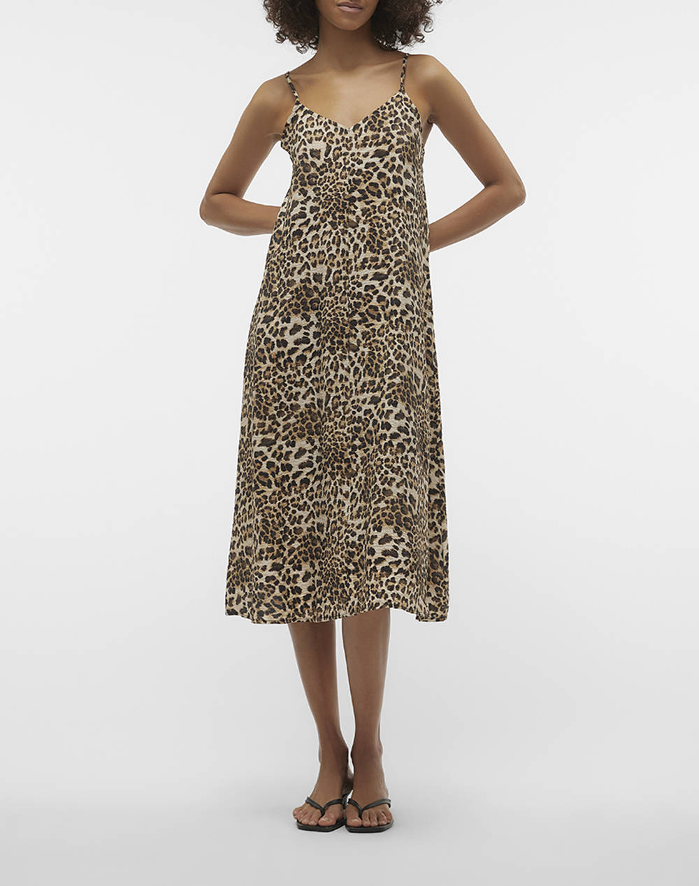 VERO MODA VMJOSIE CALF SINGLET DRESS WVN GA