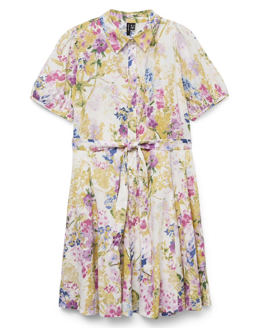 VERO MODA VMDICTHE 2/4 SHORT VOLUME DRESS WVN GA