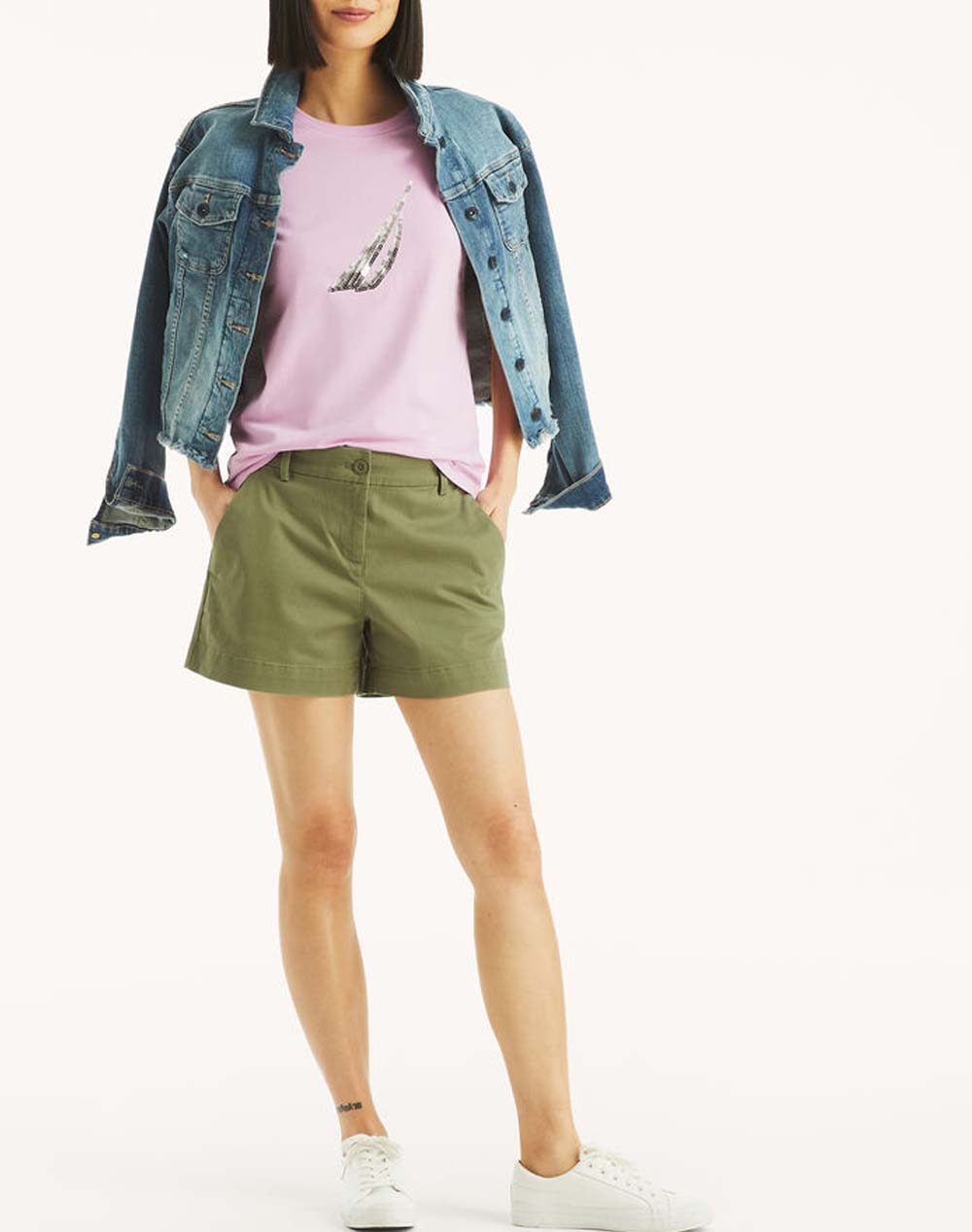 NAUTICA BLUZA T-SHIRT KM S/S T-SHIRT