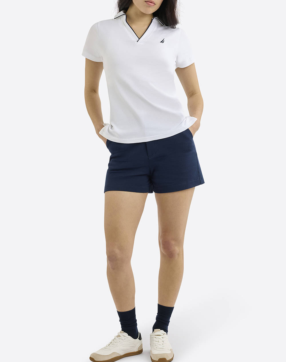 NAUTICA BLUZA POLO KM Adalynn Polo Shirt
