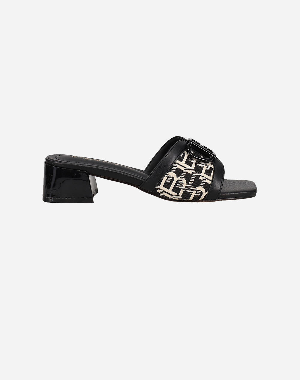 LAURA BIAGIOTTI 9034 SANDALE DESIGN CU CATARAMA BLACK
