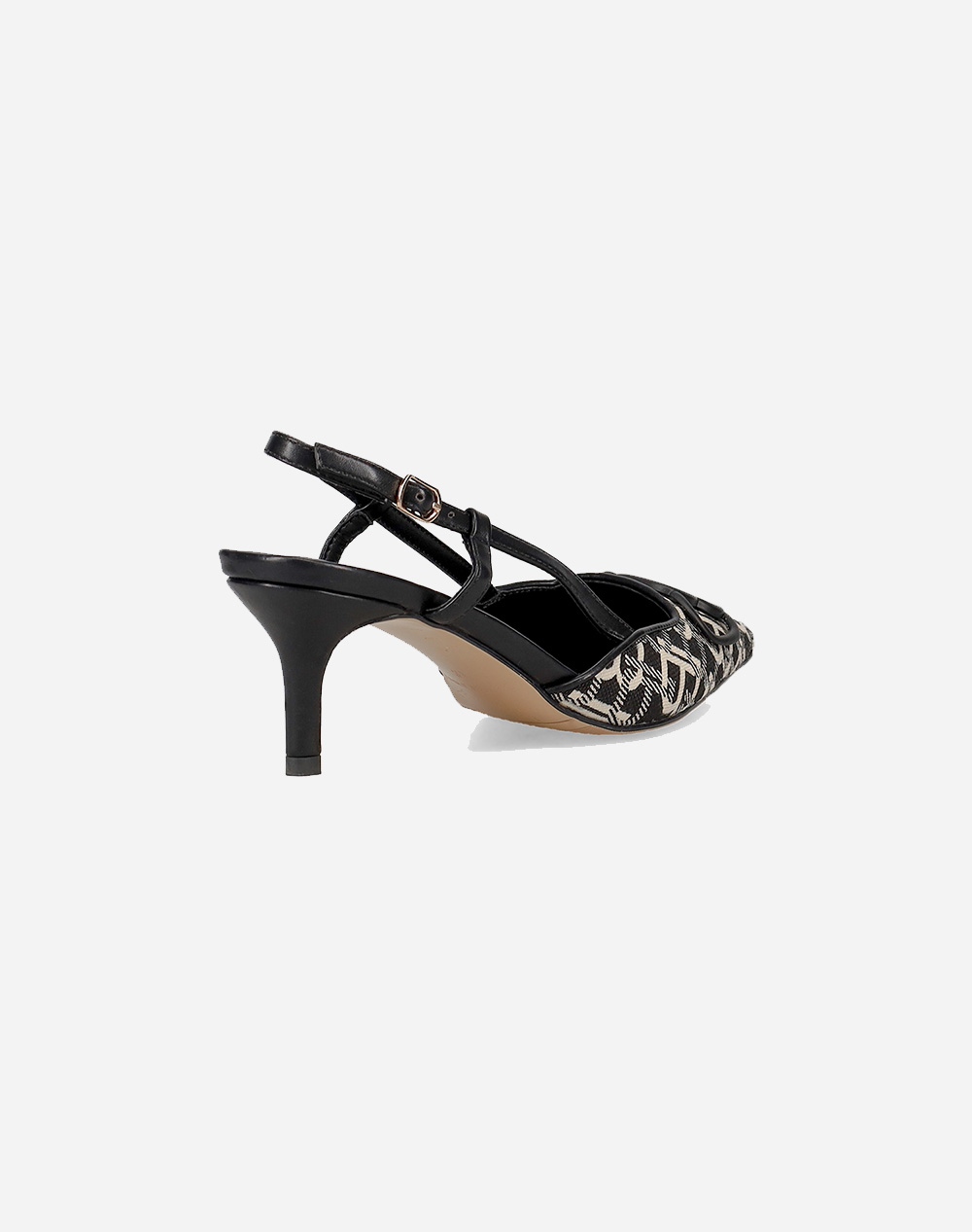 LAURA BIAGIOTTI 8969 INCALTAMINTE LOGO.MAT CU CATARAMA & CUREA BLACK