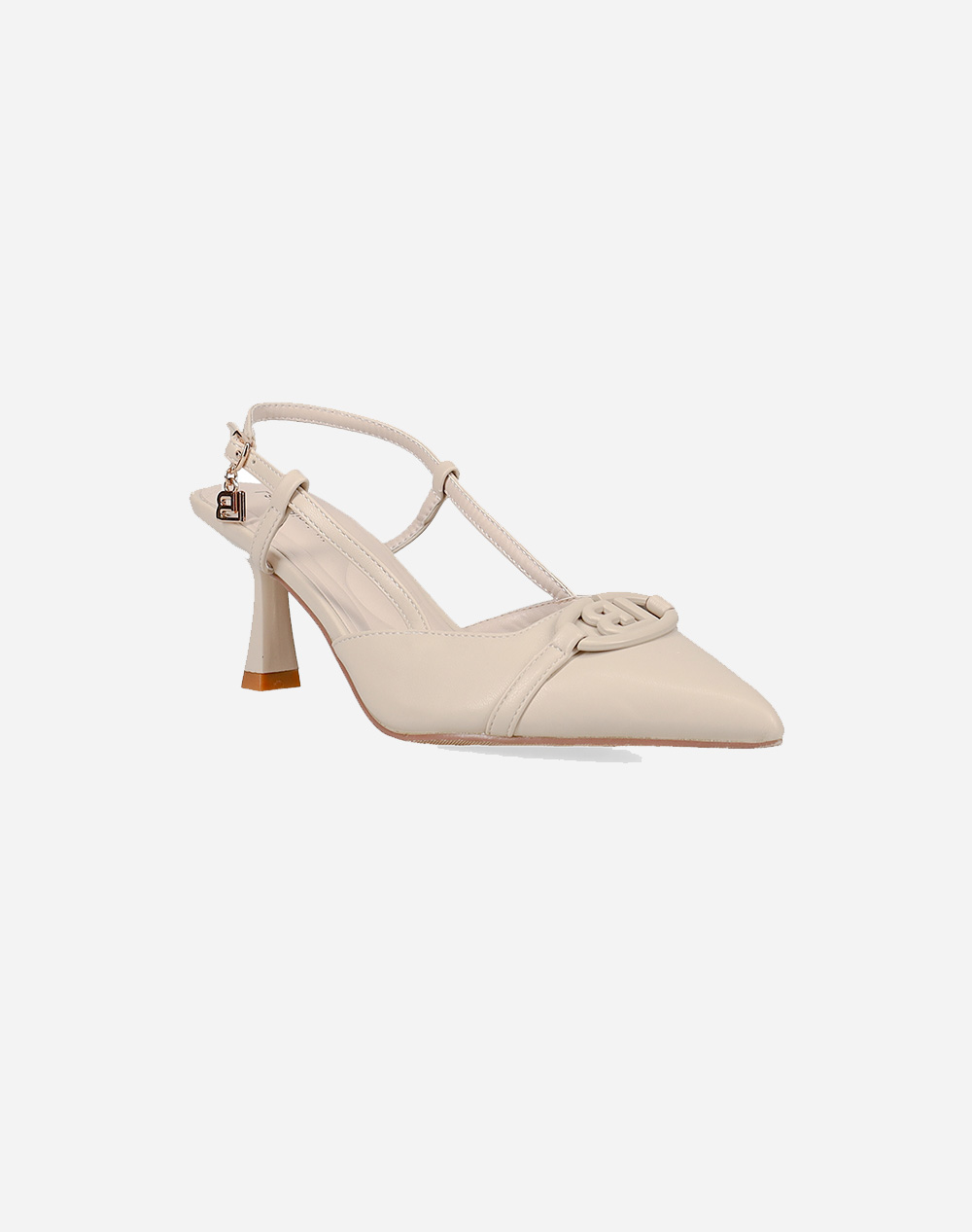 LAURA BIAGIOTTI 8971 INCALTAMINTE ΜΑΤ CU CATARAMA & CUREA BEIGE