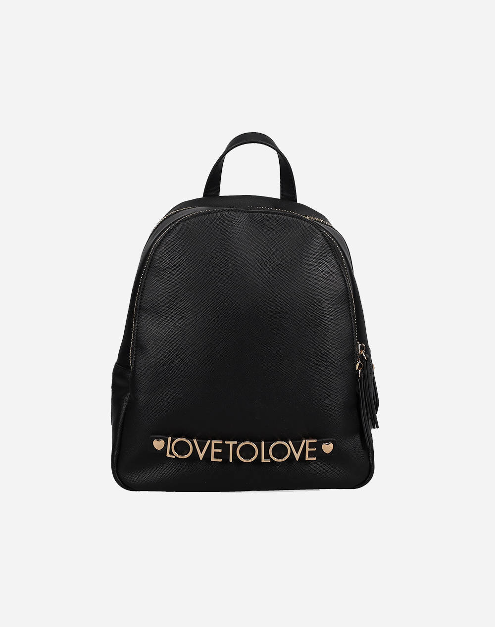 LOVE TO LOVE by GAI MATTIOLO LTL30 GEANTA LOGO CU FERMOAR BLACK