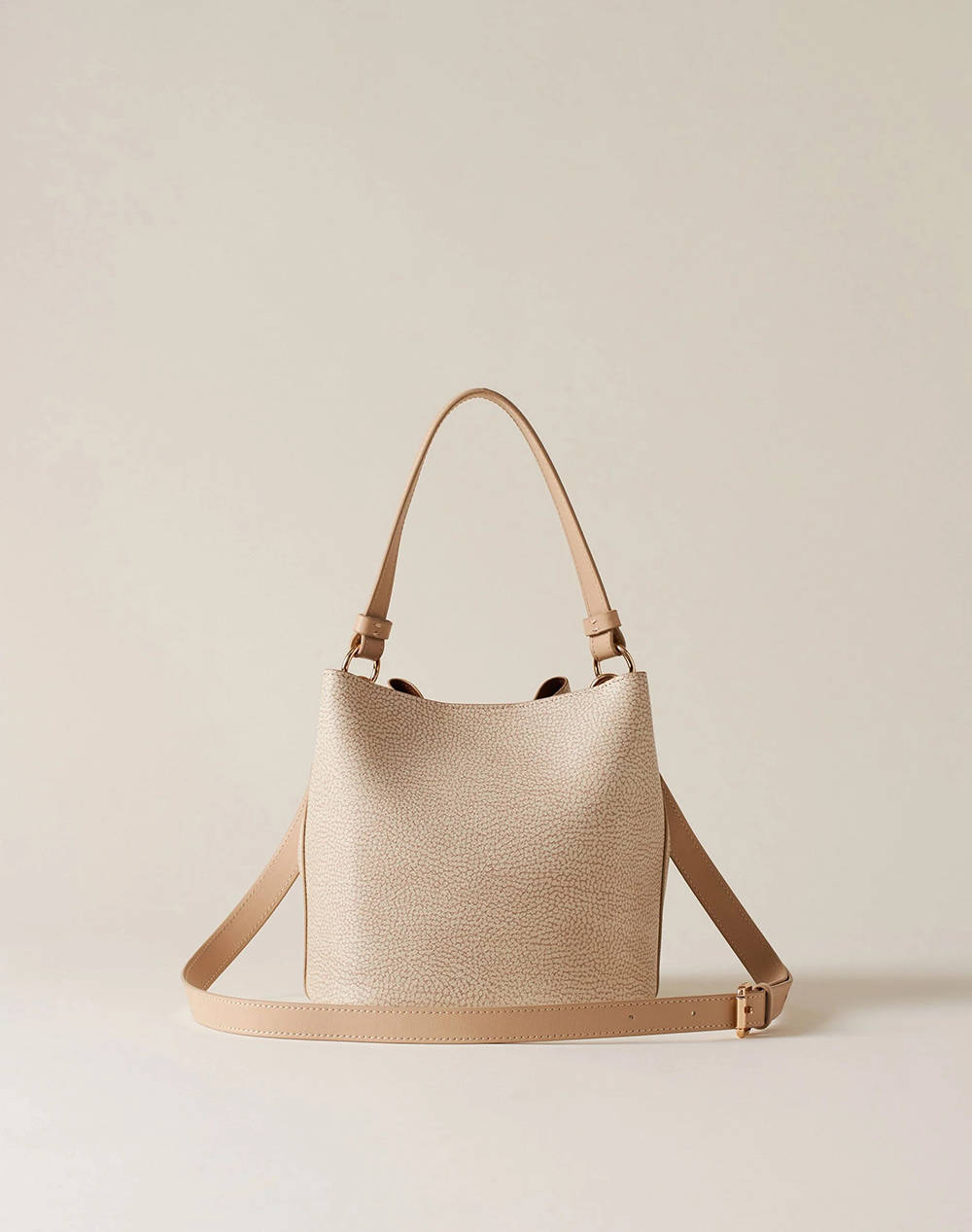 BORBONESE BUCKET BAG (Dimensiuni: 20 x 21 x 13 cm)