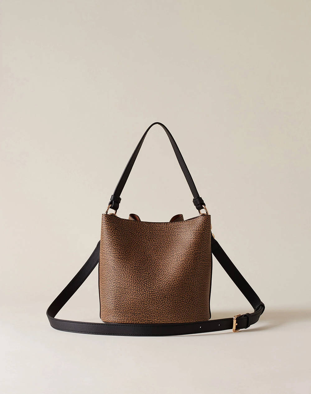 BORBONESE BUCKET BAG (Dimensiuni: 20 x 21 x 13 cm)