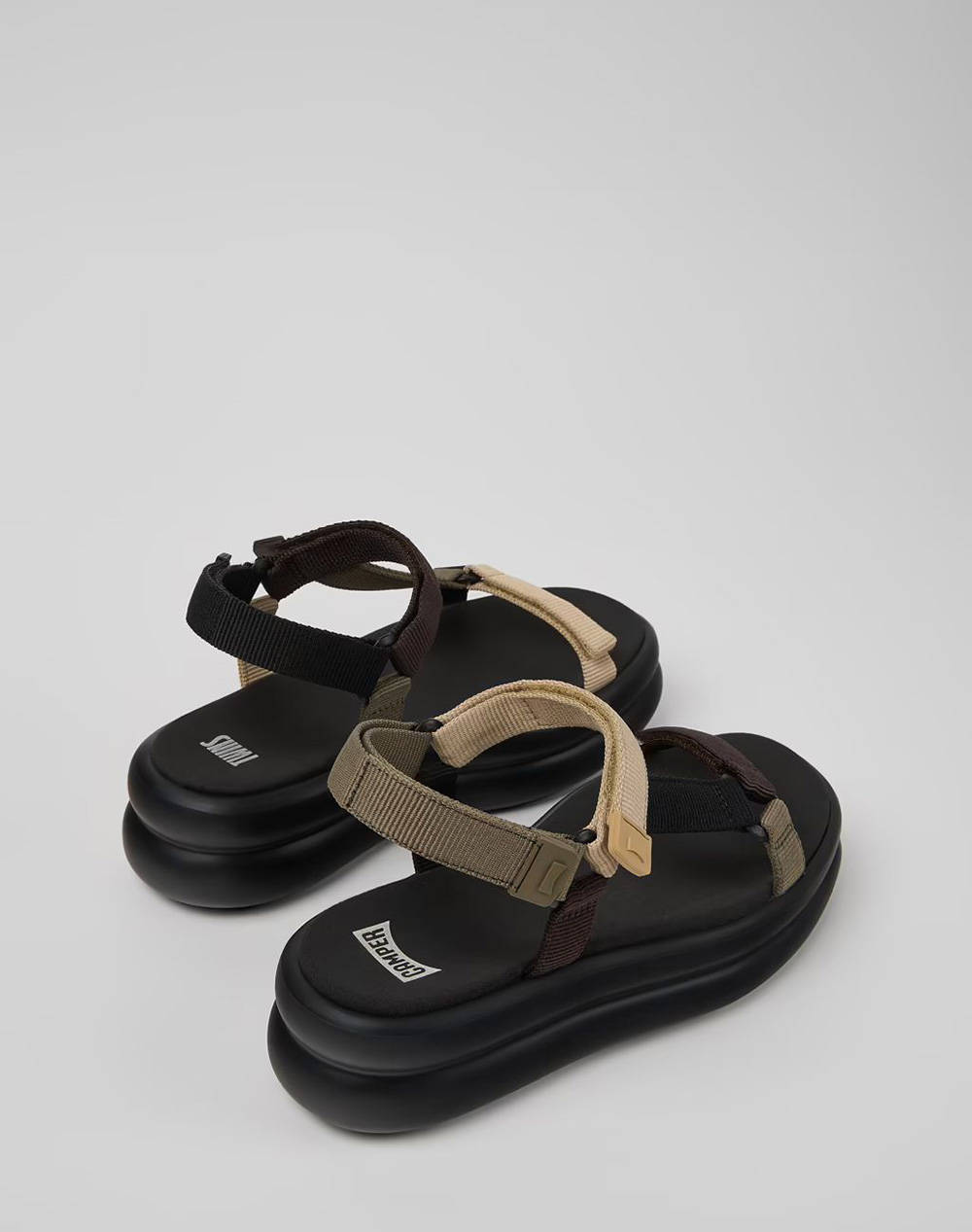 CAMPER Webbing Romero,Ebony/Flotup Negro