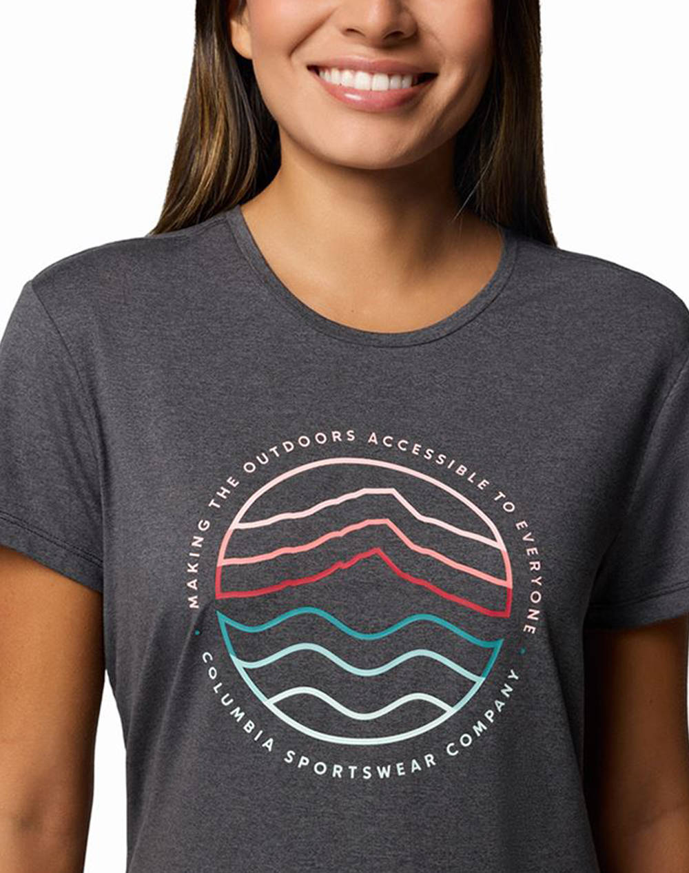 COLUMBIA Bluza de dama Sloan Ridge™ Graphic SS Tee