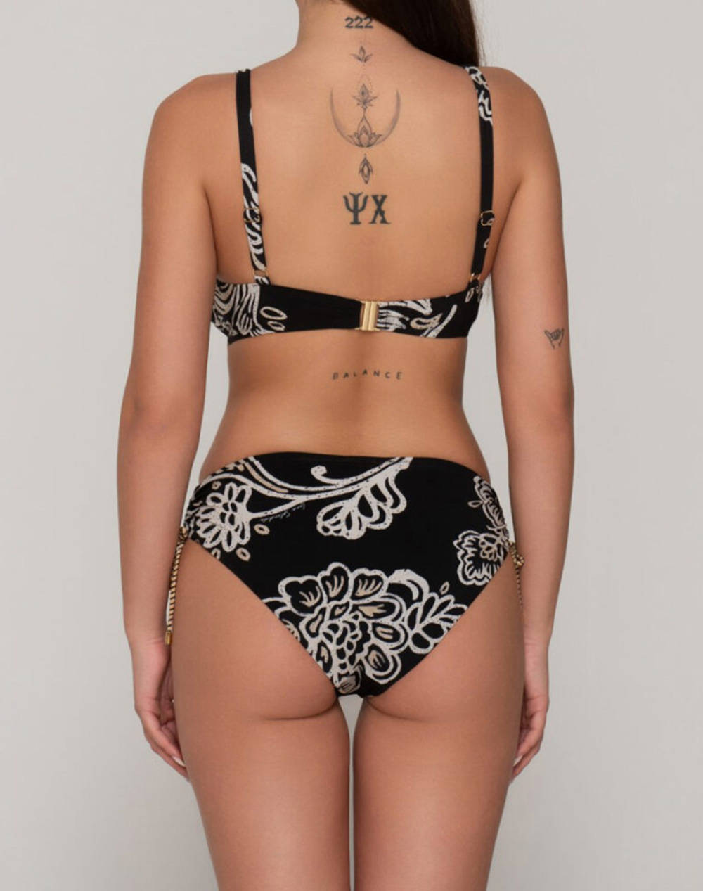 LUNA Orient unpadded big size balconette full cup
