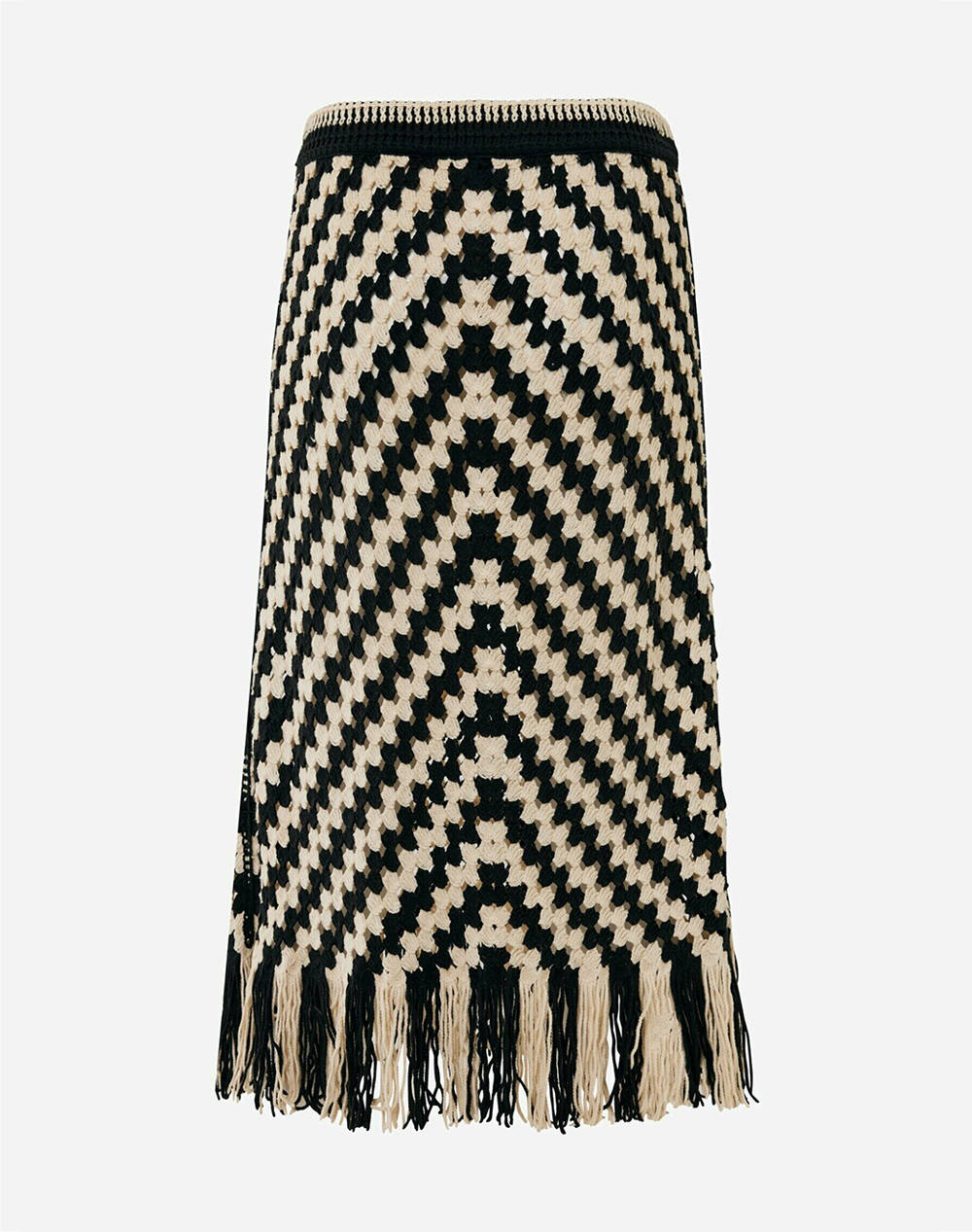 MEXX Geo flat knit skirt