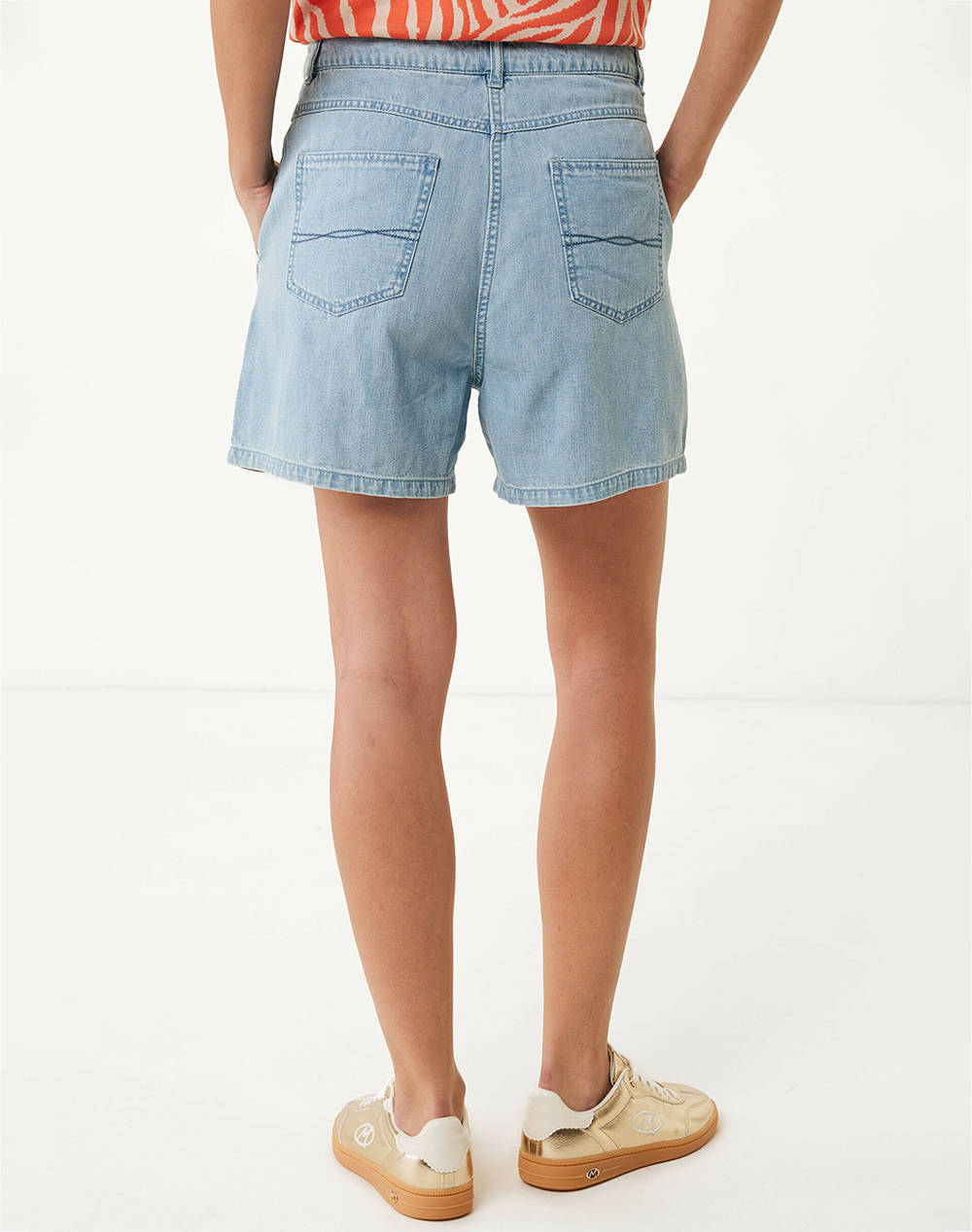 MEXX Pleats denim shorts