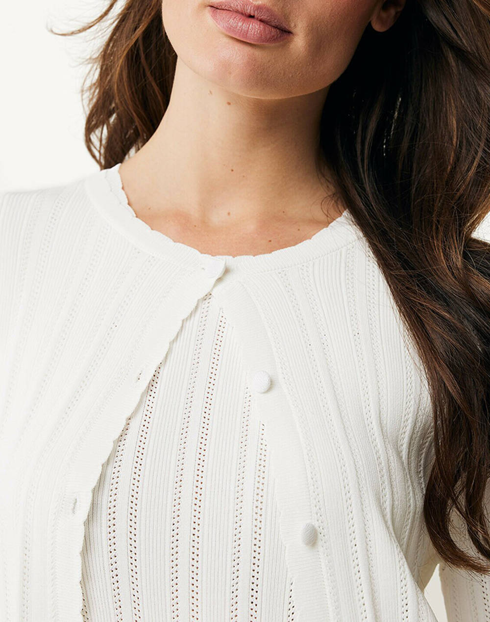MEXX PEONY classic ajour cardigan