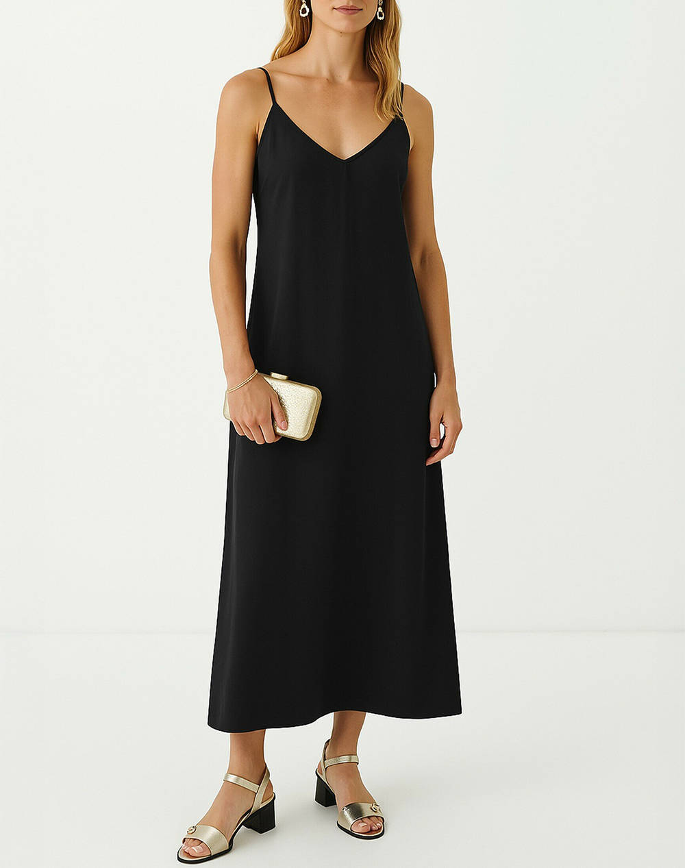 MEXX Hammered slip dress