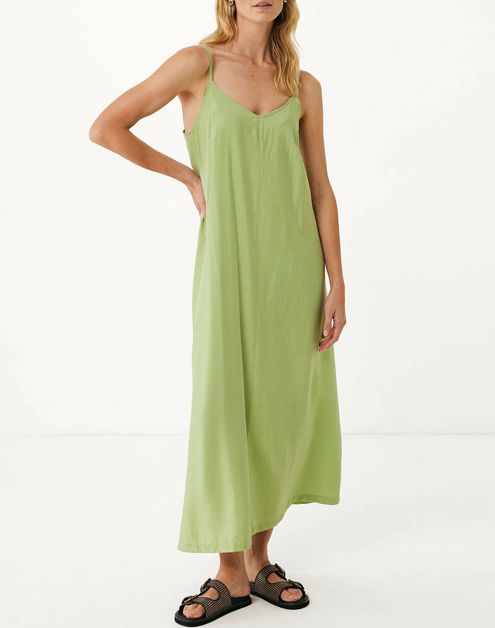 MEXX Hammered slip dress