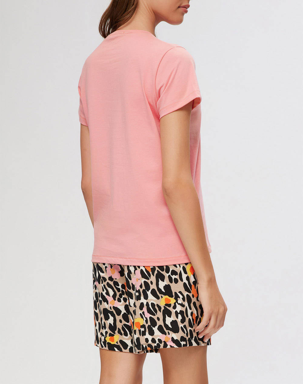 MINERVA PIJ.DE DAMA/SHORTS ANIMAL-DREAM