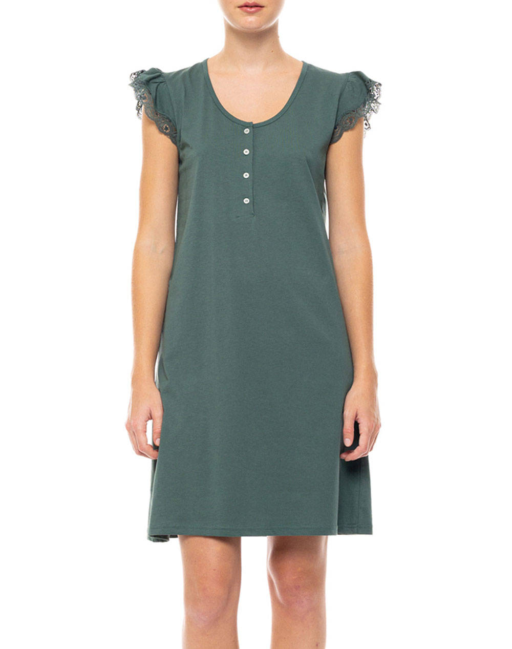 PINK LABEL NIGHTGOWN PASTEL SOLID