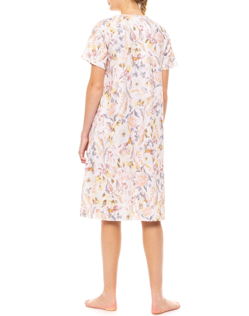 PINK LABEL NIGHTGOWN CLASSIC FLORAL ROSE