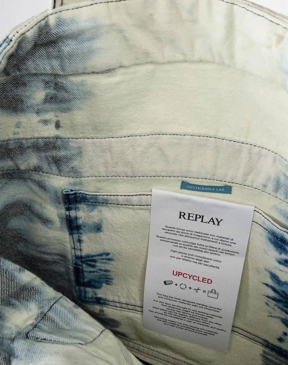 REPLAY GEANTA (Dimensiuni: 42 x 40 x 15 cm.)