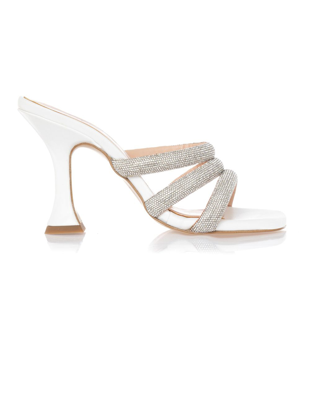 SANTE 25-272 MULE SANDALS STRAS