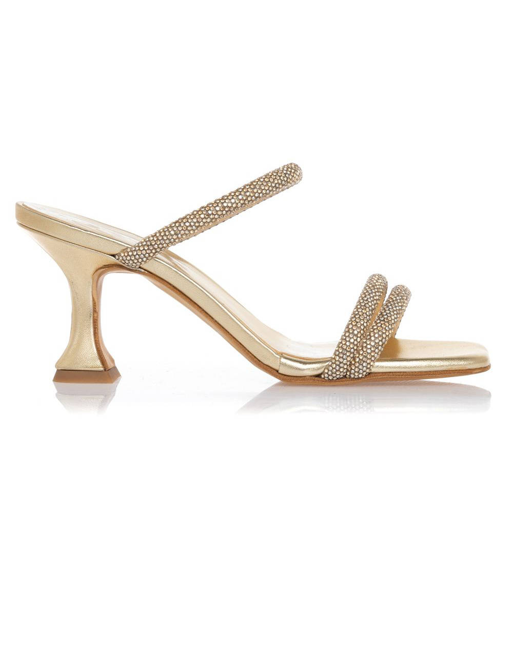 SANTE 25-265 MULE SANDALS STRAS