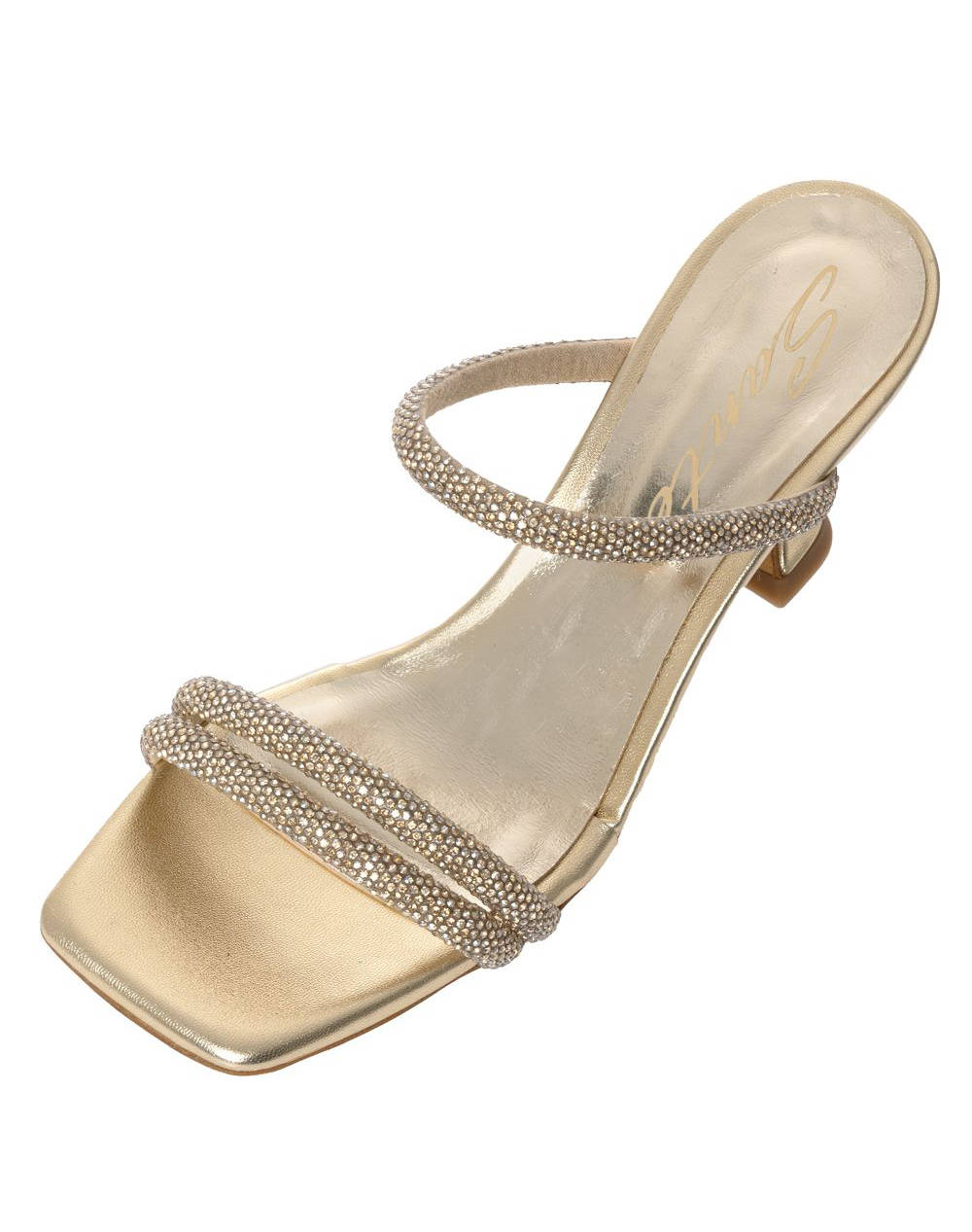 SANTE 25-265 MULE SANDALS STRAS