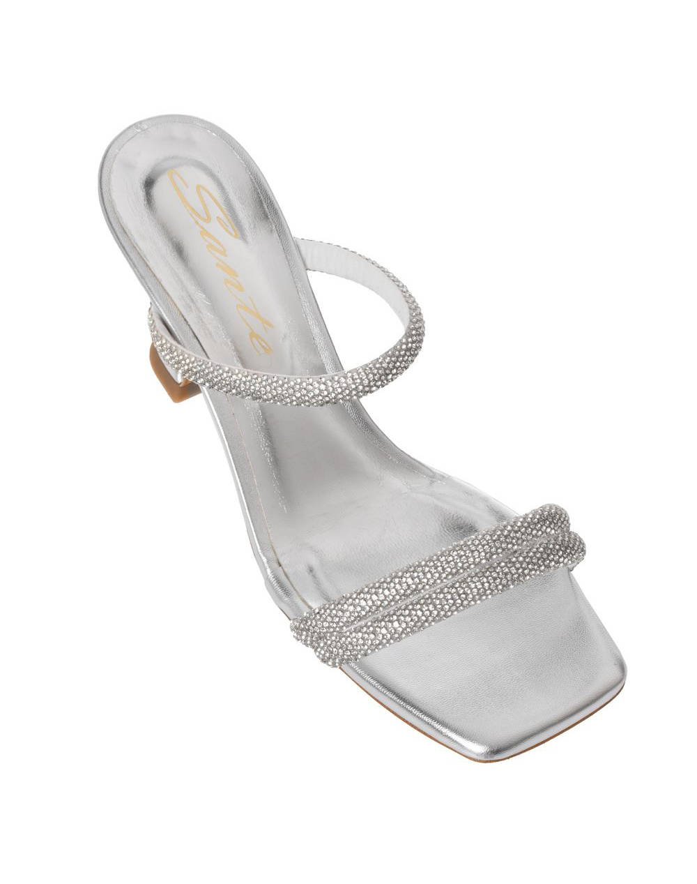 SANTE 25-265 MULE SANDALS STRAS