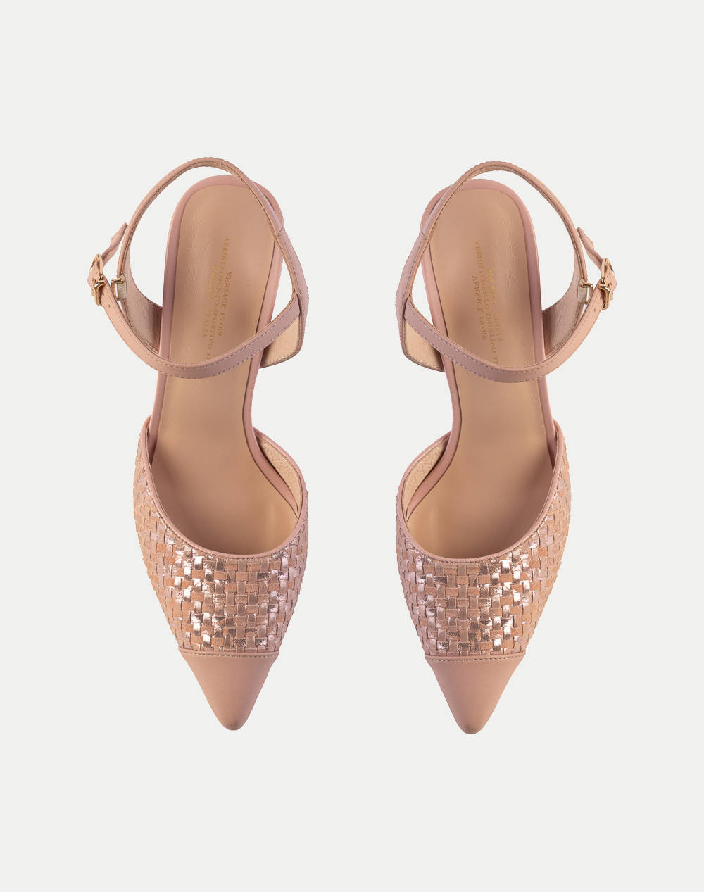 19V69 INCALTAMINTE DE DAMA HIGH HEEL SLINGBACK PUMP LEA. V1969